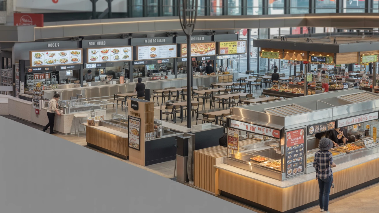 Food Courts project 1 by Avanta Contracting